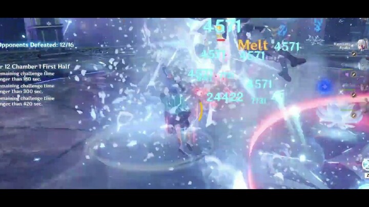 Phải lấy ayaka thôi #genshinmoment