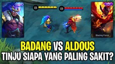 ADU TINJU BADANG VS ALDOUS 500 STACK - MOBILE LEGENDS