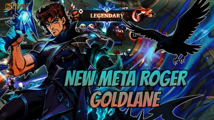 SEMUA YANG KETEMU DI LANE‼️ DIJABANIN POKONYA 🤣 | MLBB | ROGER EXE