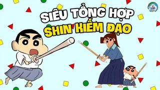 Siêu Tổng Hợp Shin Là Cao Thủ Kiếm Đạo | Shin Cậu Bé Bút Chì | Lớp Học Truyện Tranh