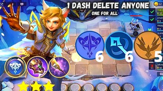 1 DASH DELETE TRICK | MLBB MAGIC CHESS BEST SYNERGY COMBO TERKUAT