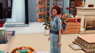 【Growing Up】Who left the baby on the side of the road? | The Sims 4