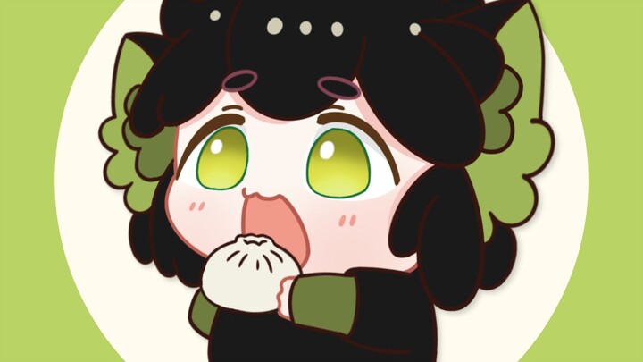 Wow! Ini buat aku makan, ya~