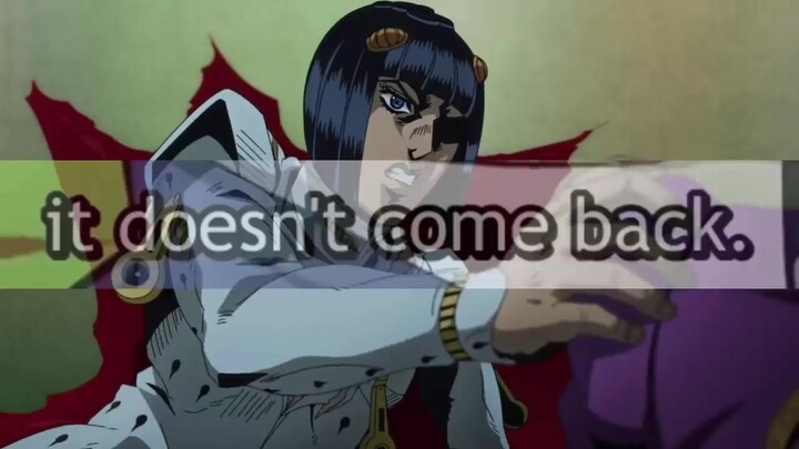 “Once life is lost, it can never be regained.”