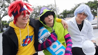 Sk8 The Infinity IRL || Cosplay Crack ft. (@DannyPhantomexe and @Birlap )