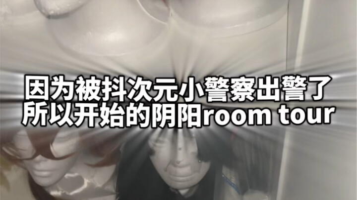 Fake two-dimensional luxury pain room tour (weird and crazy version)