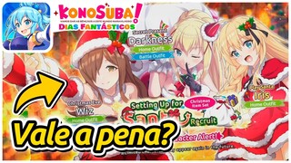 PERSONAGENS DE NATAL, VALE A PENA? KonoSuba Dias Fantásticos