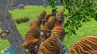Survive in Zoo of Horror. Animal Revolt Battle Simulator