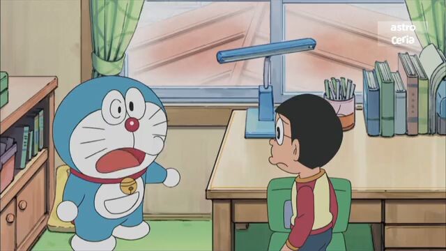 Doraemon Episode 317 - Buku Komik Terbang Di Udara (Bahasa Melayu)