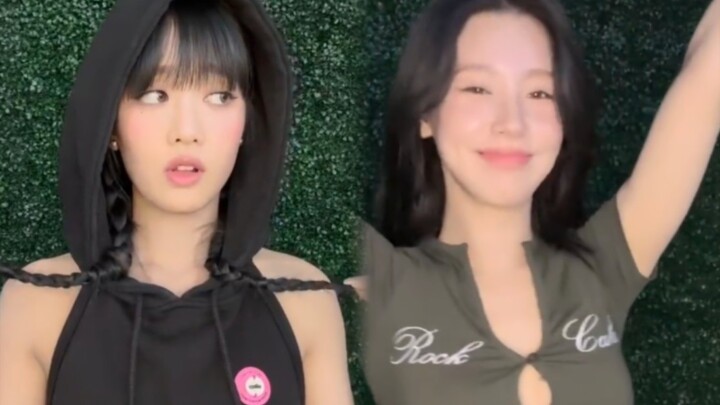 (جاي-آي-ديل) 230718 ميني تنظف أنفها في تحدي I DO