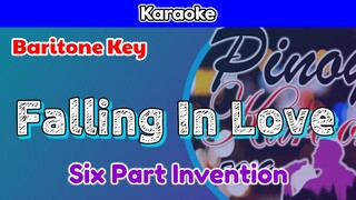 Falling In Love by Six Part Invention (Karaoke : Baritone Key)