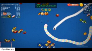 Rắn săn mồi The best wormszone Game earthworms Jogo de cobra Legendary Snake Best gameplay 368_ 2