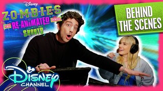 ZOMBIES: The Re-Animated Series | Recording Booth with Meg & Milo | Endless Summer | @disneychannel