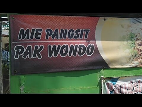 Mie Pangsit Pak Wondo - Malang Street Food Indonesia