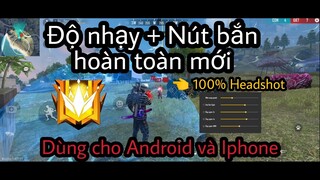 Độ nhạy ob26 chuẩn 100% headshot cho Android và Iphone giúp 1vs4 Kéo Tâm và Oneshot cực kỳ dễ dàng 🔥
