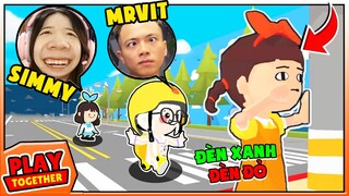 Mr Vịt Troll Mèo Simmy phát Khóc bằng Đèn Xanh Đèn Đỏ SQUID GAME trong Play Together