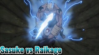 Sasuke vs Raikage