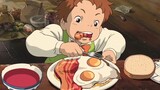 [Howl's Moving Castle] A hearty breakfast, I really want to have a bite
