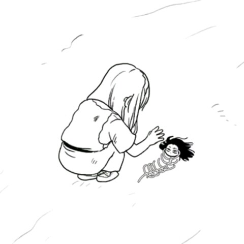 [Fanart-Dubbing][Attack on Titan]Ymir having fun with Eren
