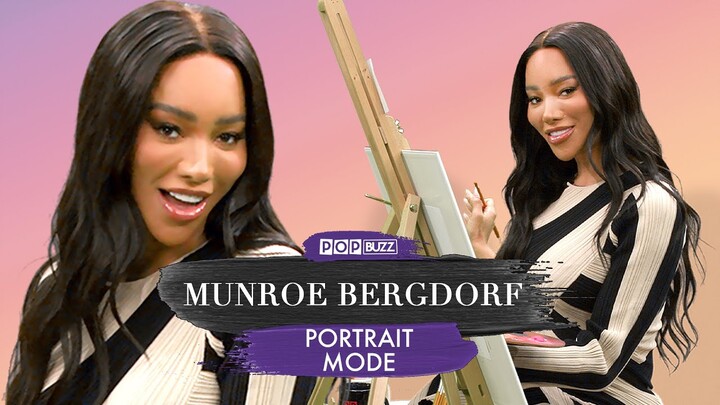 Munroe Bergdorf Paints A Self-Portrait And Answers Questions About Her Life | Portrait Mode