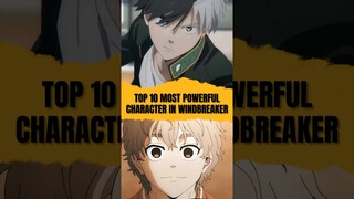 TOP 10 STRONGEST CHARACTERS IN WINDBREAKER