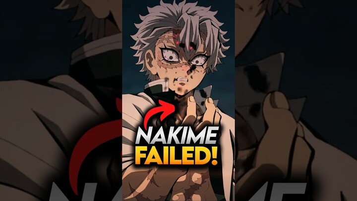 Why Nakime’s Eye Clone Attacked Sanemi? Demon Slayer Explained #demonslayer #shorts
