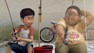 Adit & Sopo Jarwo | Mancing Ikan Saat Libur Sekolah | Spesial Adit