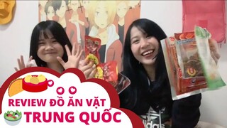 Thử đồ ăn vặt Trung Quốc| Give away tặng quà siêu to khổng lồ| DU HỌC TRUNG QUỐC VLOG