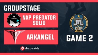 Just ML Cup Day 4 NXP Solid vs ArkAngel Game 2(BO3) | Just ML Mobile Legends