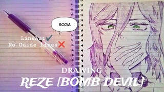 MOMMY GA CUMA MAKIMA???!!! | DRAWING REZE | CHAINSAWMAN