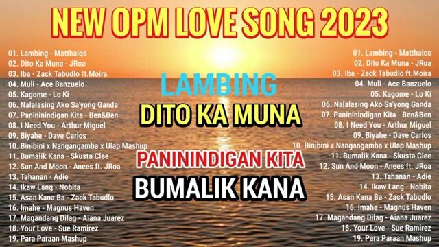 new opm love song 2023