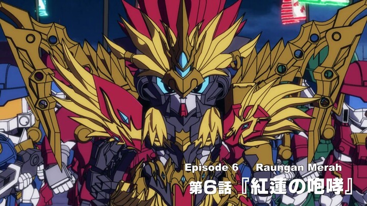 SD Gundam World Sangoku Souketsuden episode 6 Sub Indo