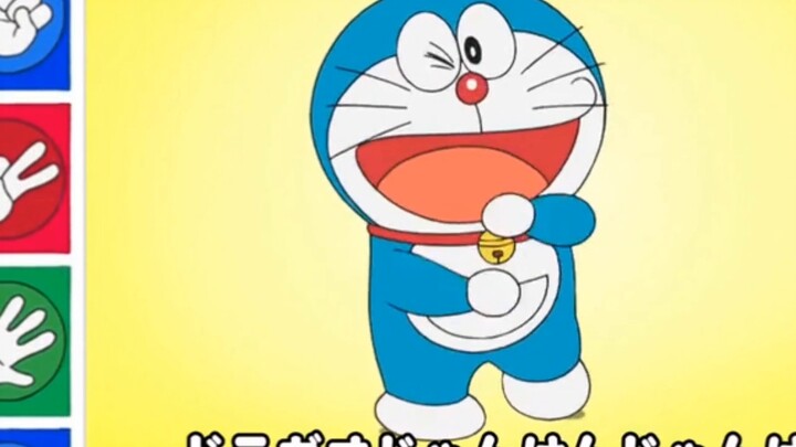 Permainan tebak-tebakan Doraemon pada periode yang berbeda-beda