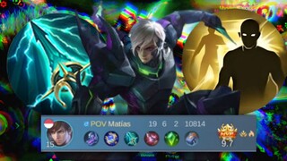 Gusion Mid Lane... Everyone Just Vanishes, 19 Insane Kill🔥🔥