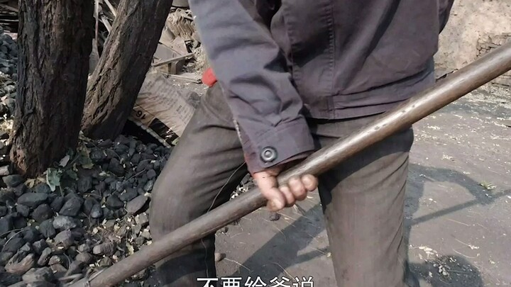 If you don’t study hard, hundreds of bags of coal are waiting for you to carry.