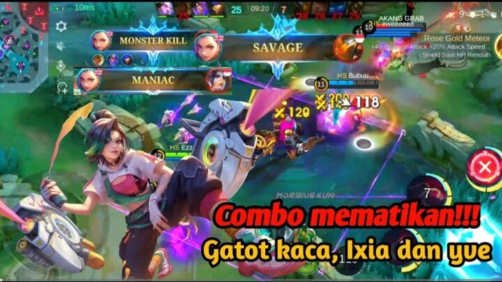 19 Kilss!! Quen Gold Laner (IXIA) - Maniac + Savge | MLBB
