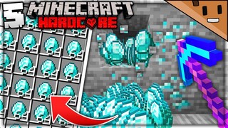 I Mined the MOST DIAMONDS in Minecraft Hardcore! (#5)