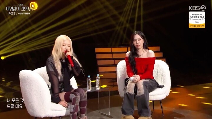ROSÉ lại hát Because I Love You