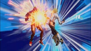 KOF15　世界１位アンヘル　鬼下段から中段…縦横無尽に打撃が飛び回る