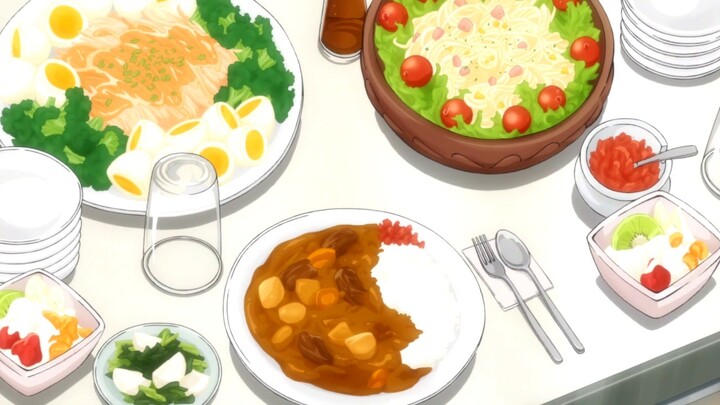 Haikyuu Dinner Scene Analysis