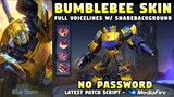 New X-Borg Bumblebee Skin Script No Password | X-Borg Transformer Skin Script | Mobile Legends