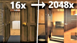 【MC/4k/60帧】你能认出这是什么方块吗？ 2020真实世界材质v0.47各种门更新_光线追踪_超级画质