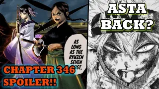 BLACK CLOVER CHAPTER 346: THE RYUZEN BATTLE AGAINST THE SACRED DRAGON (Review) #anime #asta