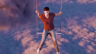 醒来发现自己在千米高空的千秋上