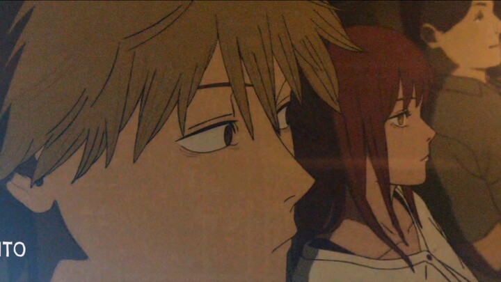 #KompetisiKreasiUnggahan5  Scene Denji dan Makima Di Bioskop