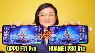 OPPO F11 Pro Vs Huawei P30 Lite - Mobile Legends, Camera, Performance