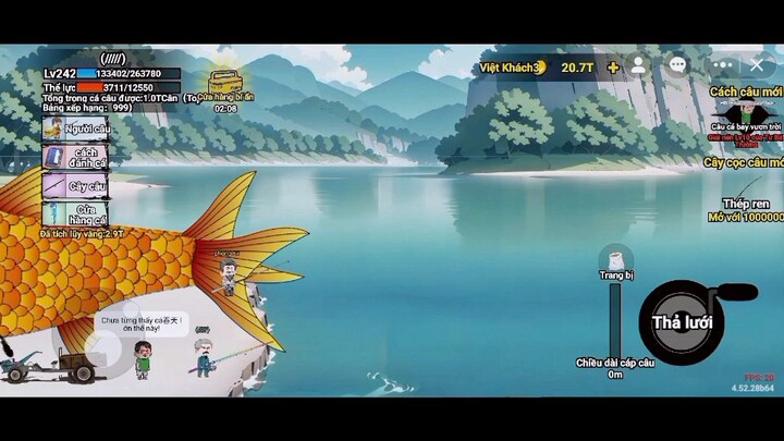 cách câu cá nuốt trời với một chiêu