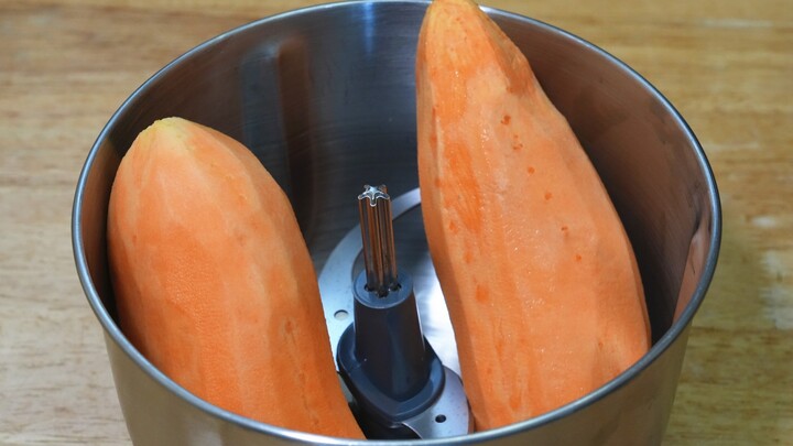 Throw sweet potatoes into the meat grinder, blend them up, and you’ve got a classic dish ready to se