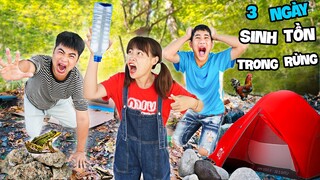 Hà Sam Thử Thách 3 Ngày Sinh Tồn Trong Rừng Không Đồ Ăn, Không Nước Uống - Ngày 1 Kỹ Năng Sinh Tồn