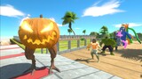 Pumkin Lantern Oasis Death Run - Animal Revolt Battle Simulator